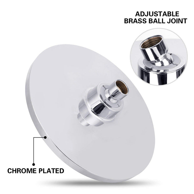 Rynx | Round Dual Shower Heads Traditional Style Wall Mounted Dual Shower