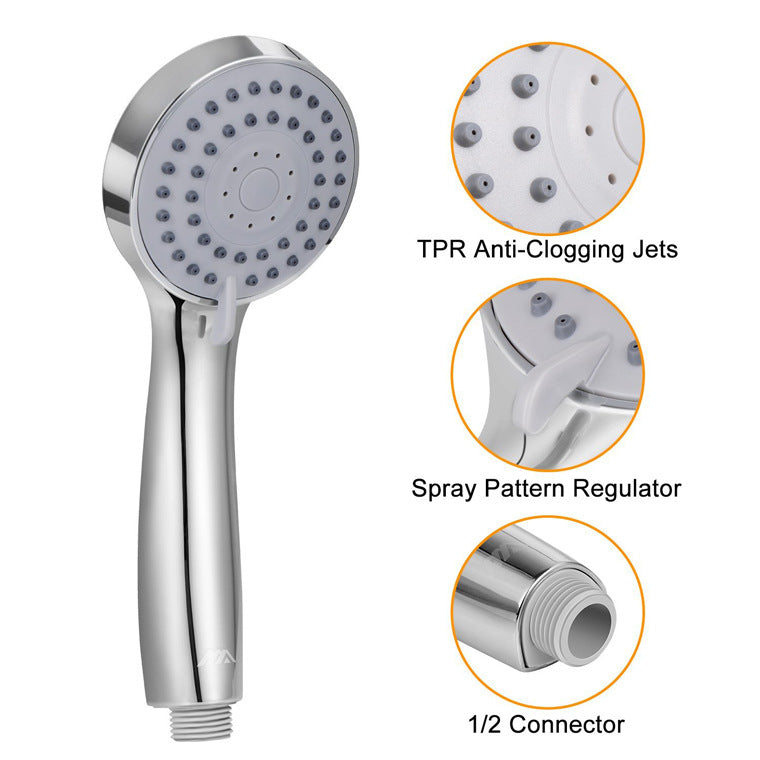 Rynx | Round Dual Shower Heads Traditional Style Wall Mounted Dual Shower