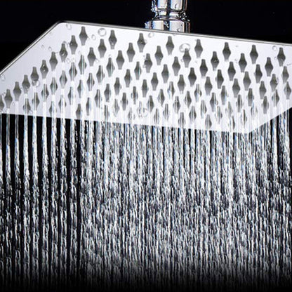 Rynx | Square Dual Shower Head Traditional Wall Mounted Metal Dual Shower Head