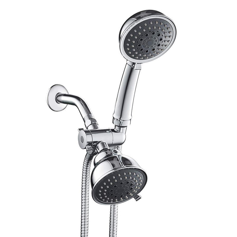 Rynx | Traditional Dual Shower Heads Home Metal Round Shape Dual Shower
