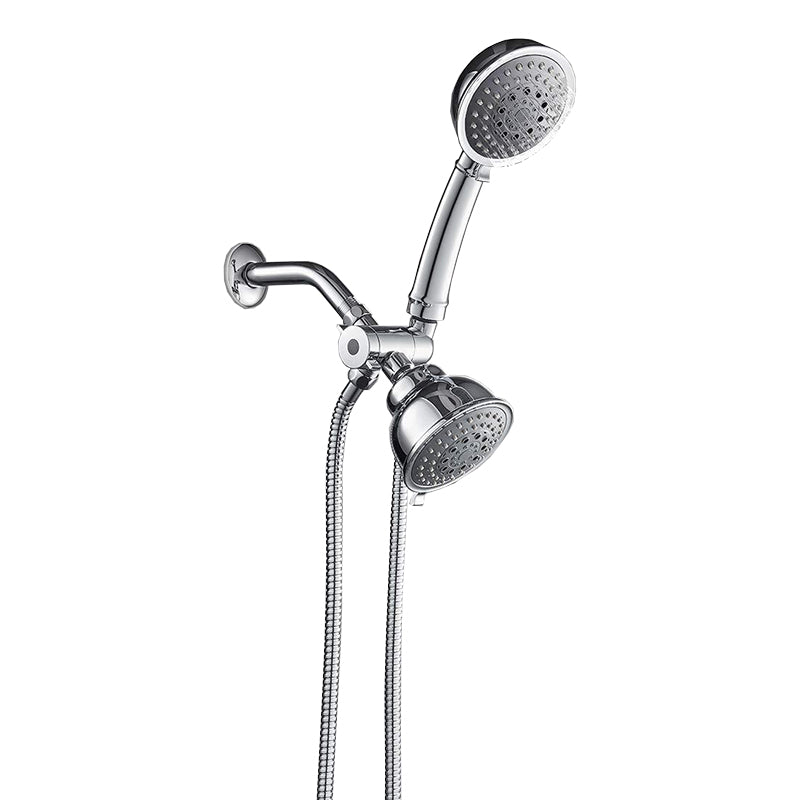 Rynx | Traditional Dual Shower Heads Home Metal Round Shape Dual Shower