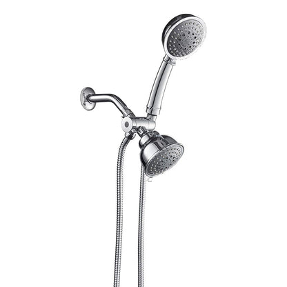 Rynx | Traditional Dual Shower Heads Home Metal Round Shape Dual Shower