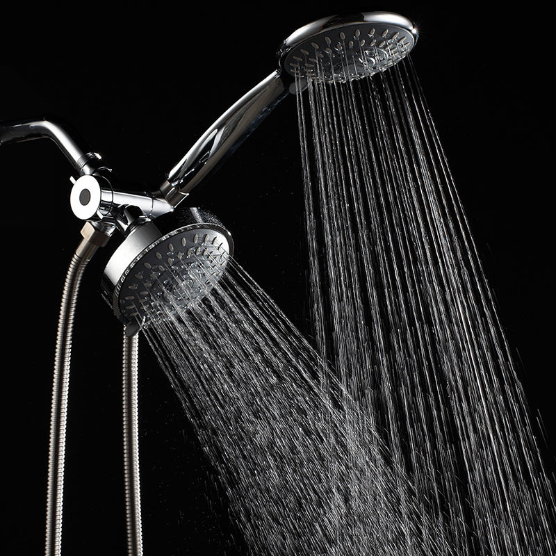 Rynx | Traditional Dual Shower Heads Home Metal Round Shape Dual Shower