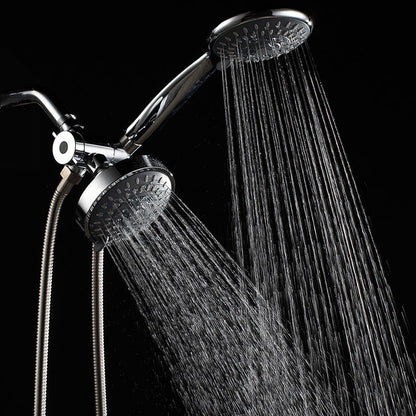 Rynx | Traditional Dual Shower Heads Home Metal Round Shape Dual Shower