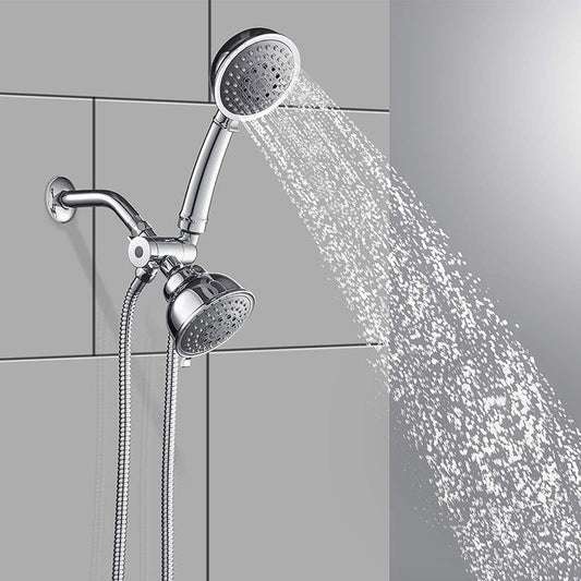 Rynx | Traditional Dual Shower Heads Home Metal Round Shape Dual Shower
