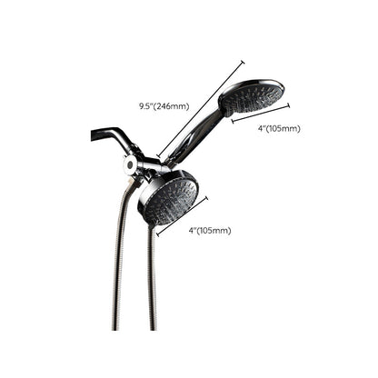 Rynx | Traditional Dual Shower Heads Home Metal Round Shape Dual Shower