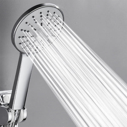 Rynx | Wall Mounted Round Shower Modern Style Metal Double Shower Heads