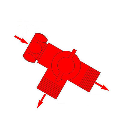 Rynx | Wall Mounted Round Shower Modern Style Metal Double Shower Heads