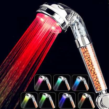 Rynx | Traditional Round Handheld Wall-Mounted Shower Head