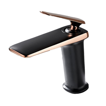 Rynx | Single Hole Bathroom Faucet 6.69" H Modern Luxury Sink Faucet