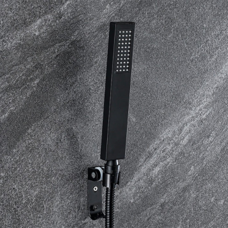 Rynx | Traditional Square Dual Shower Heads Metal Wall Mounted Dual Shower Heads