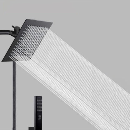 Rynx | Traditional Square Dual Shower Heads Metal Wall Mounted Dual Shower Heads