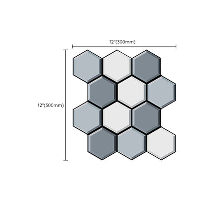Rynx | 3D Wall Panel Modern Minimalistic Home Living Room Bathroom Panel Wall (5-Pack)