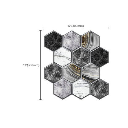 Rynx | 3D Wall Panel Modern Minimalistic Home Living Room Bathroom Panel Wall (5-Pack)