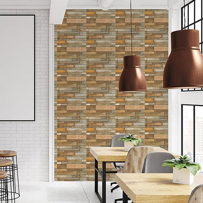 Rynx | 3D Wood Grain Wall Panel modern minimalist Home Living Room Bathroom Panel Wall (5-Pack)