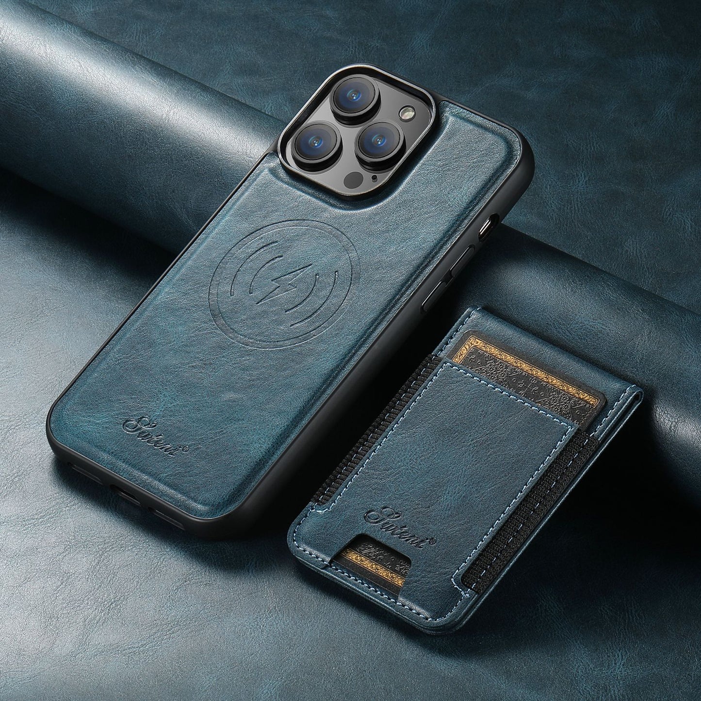 Rynx | Leather phone case with card holder and MagSafe compatibility