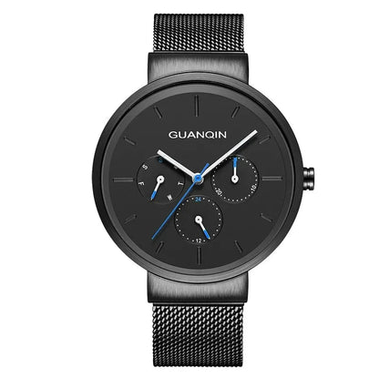 Rynx | Men's Quartz Watch with Steel Mesh Strap