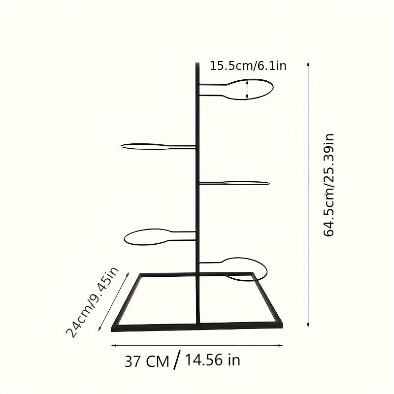 Rynx | Portable Carbon Steel Ball Bearing Stand - Display Stand for Basketball, Football and Volleyball