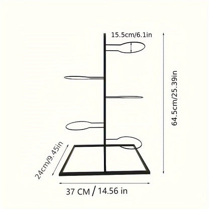Rynx | Portable Carbon Steel Ball Bearing Stand - Display Stand for Basketball, Football and Volleyball