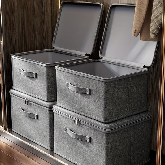 Rynx | Modern Stackable Waterproof Storage Box – Large Capacity, For Multiple Purposes