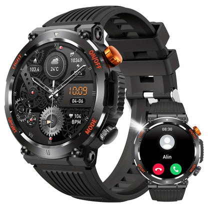 Rynx | Jacket - Waterproof Smartwatch with LED Flashlight and Sleep Monitor