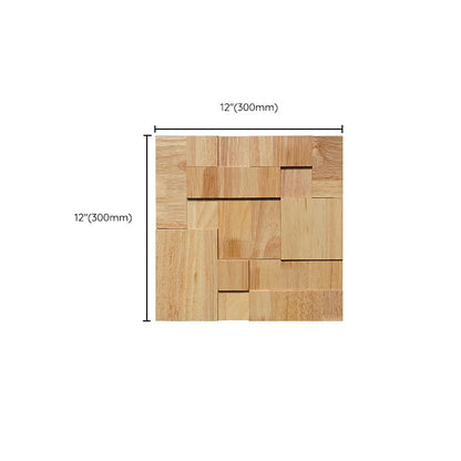 Rynx | Solid wood wall panel Modern Minimalist living space wall panel (1-Pack)