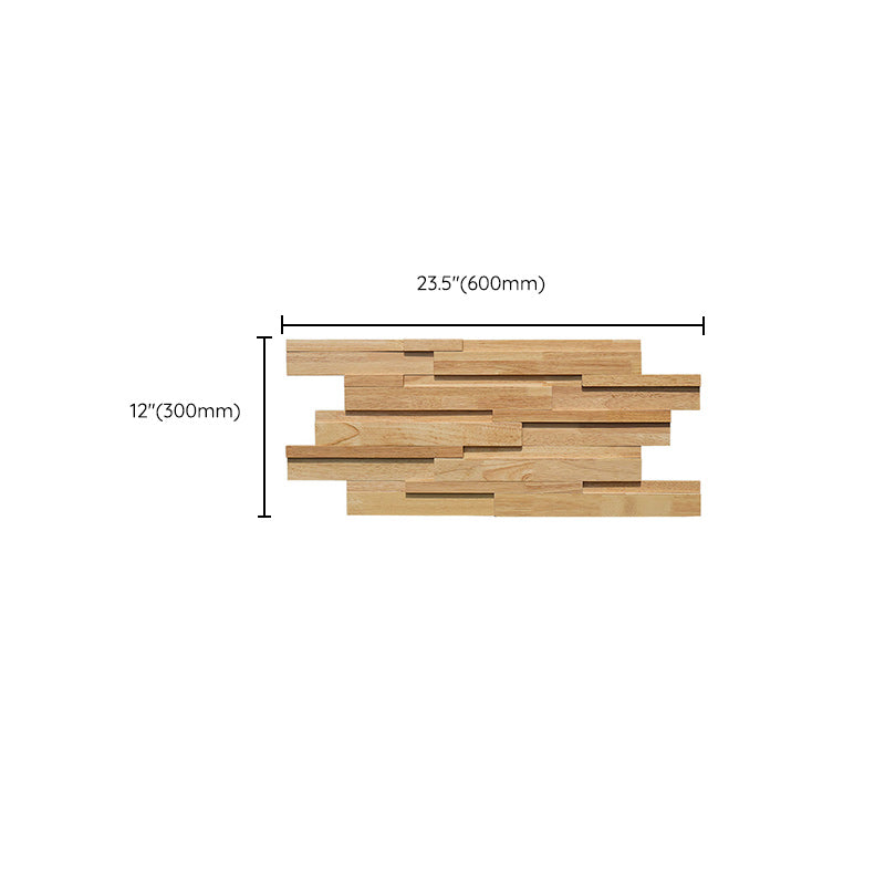 Rynx | Solid wood wall panel Modern Minimalist living space wall panel (1-Pack)