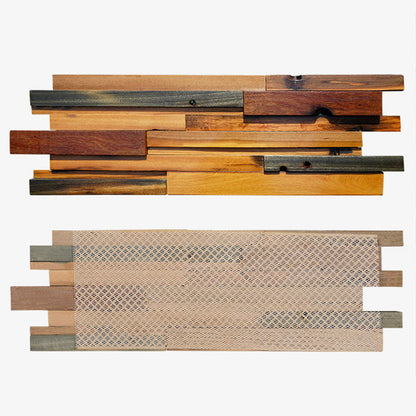 Rynx | Wall panel made of solid wood in country house style Simple living room sign (1-Pack)
