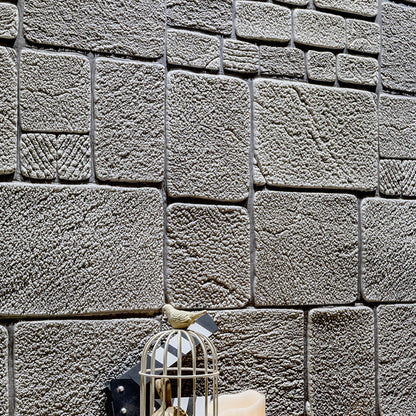 Rynx | 3D artificial stone wall panel industrial style living room wall panel (pack of 10)