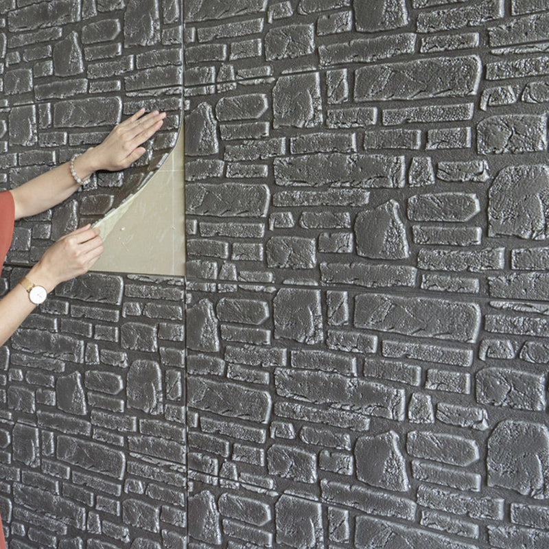 Rynx | 3D artificial stone wall panel industrial style living room wall panel (pack of 10)