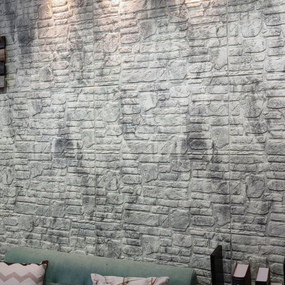 Rynx | 3D artificial stone wall panel industrial style living room wall panel (pack of 10)