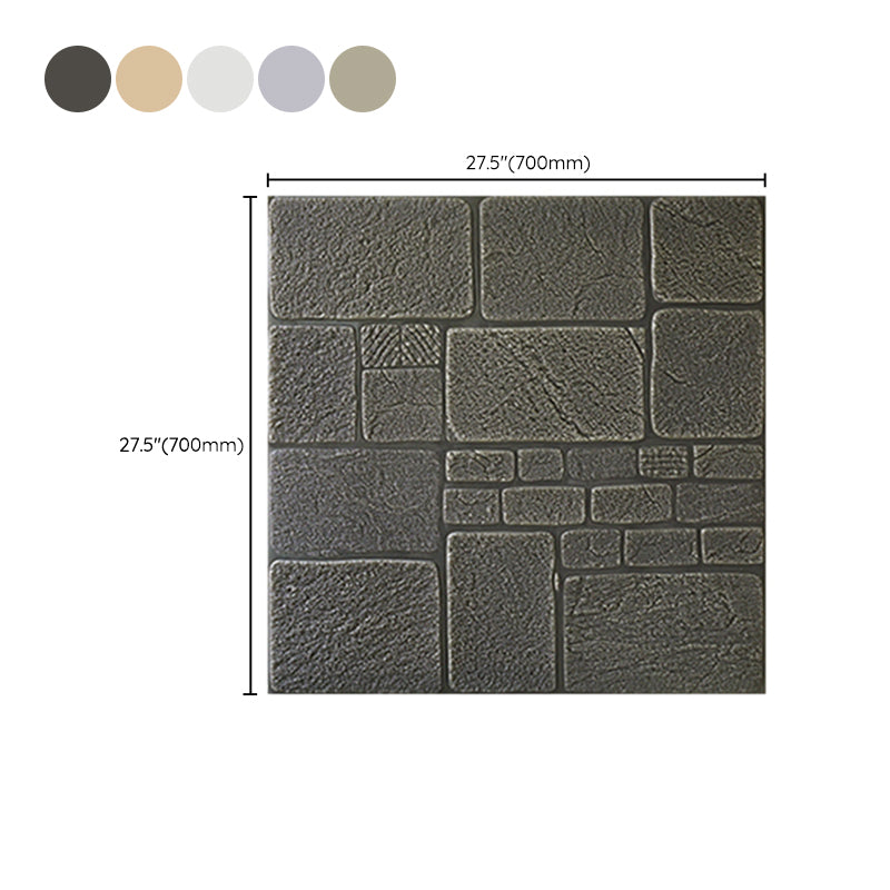Rynx | 3D artificial stone wall panel industrial style living room wall panel (pack of 10)
