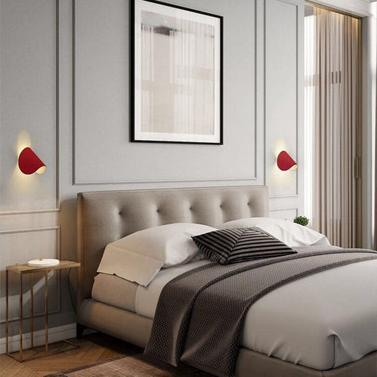Rynx | Eveline Modern Geometric LED Wall Lamp - 4 Colors Indoor/Outdoor Metal