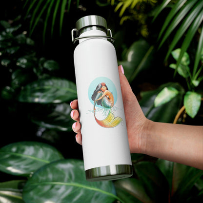 Rynx | Mermaid Magic Copper Insulated Water Bottle - 22oz