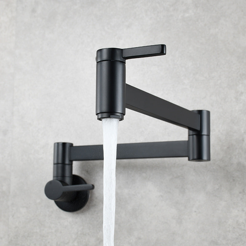 Rynx | Beautiful Wall-Mounted Brass Fixtures Stain-Resistant Wall-Mounted Bathroom Faucet