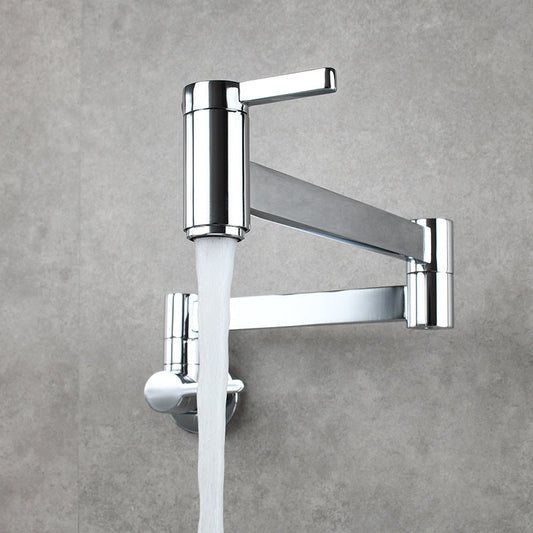 Rynx | Beautiful Wall-Mounted Brass Fixtures Stain-Resistant Wall-Mounted Bathroom Faucet