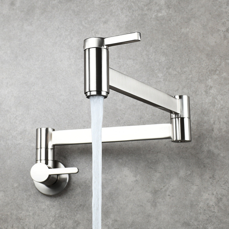 Rynx | Beautiful Wall-Mounted Brass Fixtures Stain-Resistant Wall-Mounted Bathroom Faucet