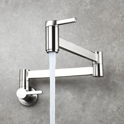 Rynx | Beautiful Wall-Mounted Brass Fixtures Stain-Resistant Wall-Mounted Bathroom Faucet