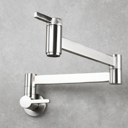 Rynx | Beautiful Wall-Mounted Brass Fixtures Stain-Resistant Wall-Mounted Bathroom Faucet