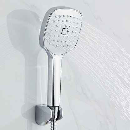 Rynx | Square Handheld Shower Head Modern Wall Mounted Handheld Shower Head