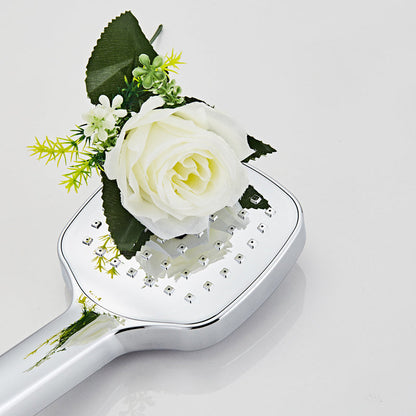 Rynx | Square Handheld Shower Head Modern Wall Mounted Handheld Shower Head