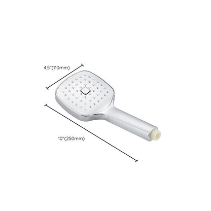 Rynx | Square Handheld Shower Head Modern Wall Mounted Handheld Shower Head