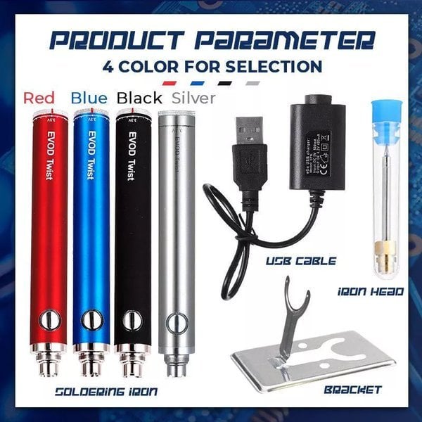 Rynx | Wireless Soldering Iron with Wireless Charging – Portable USB-powered Tool