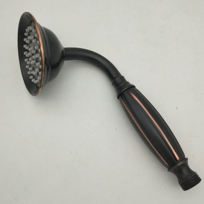 Rynx | Traditional Handheld Shower Head with Hose Polished Brass Wall Mounted Shower Head