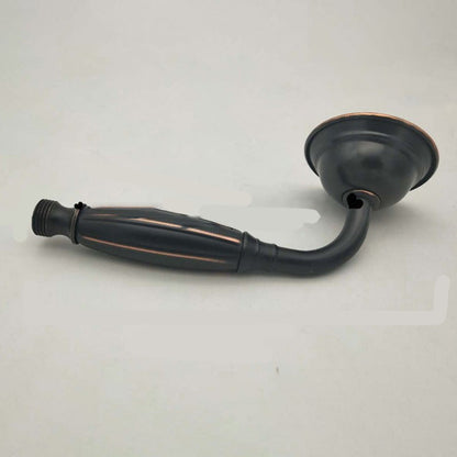 Rynx | Traditional Handheld Shower Head with Hose Polished Brass Wall Mounted Shower Head