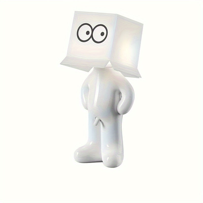 Rynx | CartoonGlow - USB-powered Cartoon Table Lamp with LED Light and Push Button Control