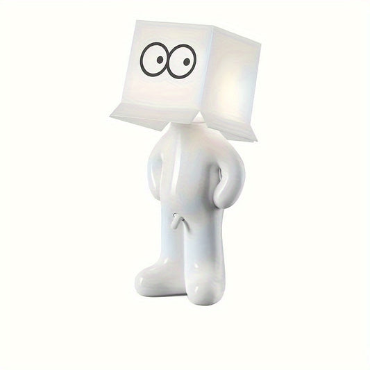 Rynx | CartoonGlow - USB-powered Cartoon Table Lamp with LED Light and Push Button Control