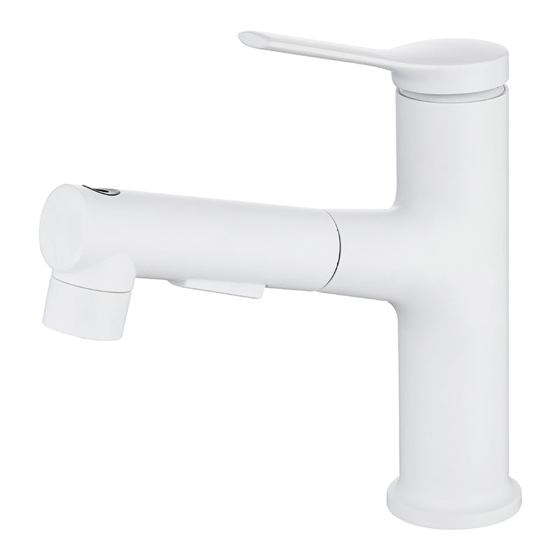 Rynx | Round Vessel Sink Bathroom Faucet Simple Style Faucet with Brass Material