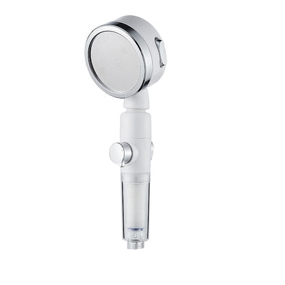 Rynx | Modern Handheld Shower Head Silver Round Standard Shower Heads