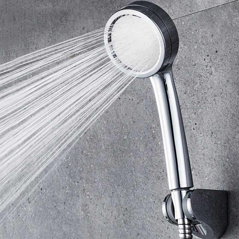 Rynx | Modern hand shower head 5 spray patterns Chrome Round Wall mounted shower head